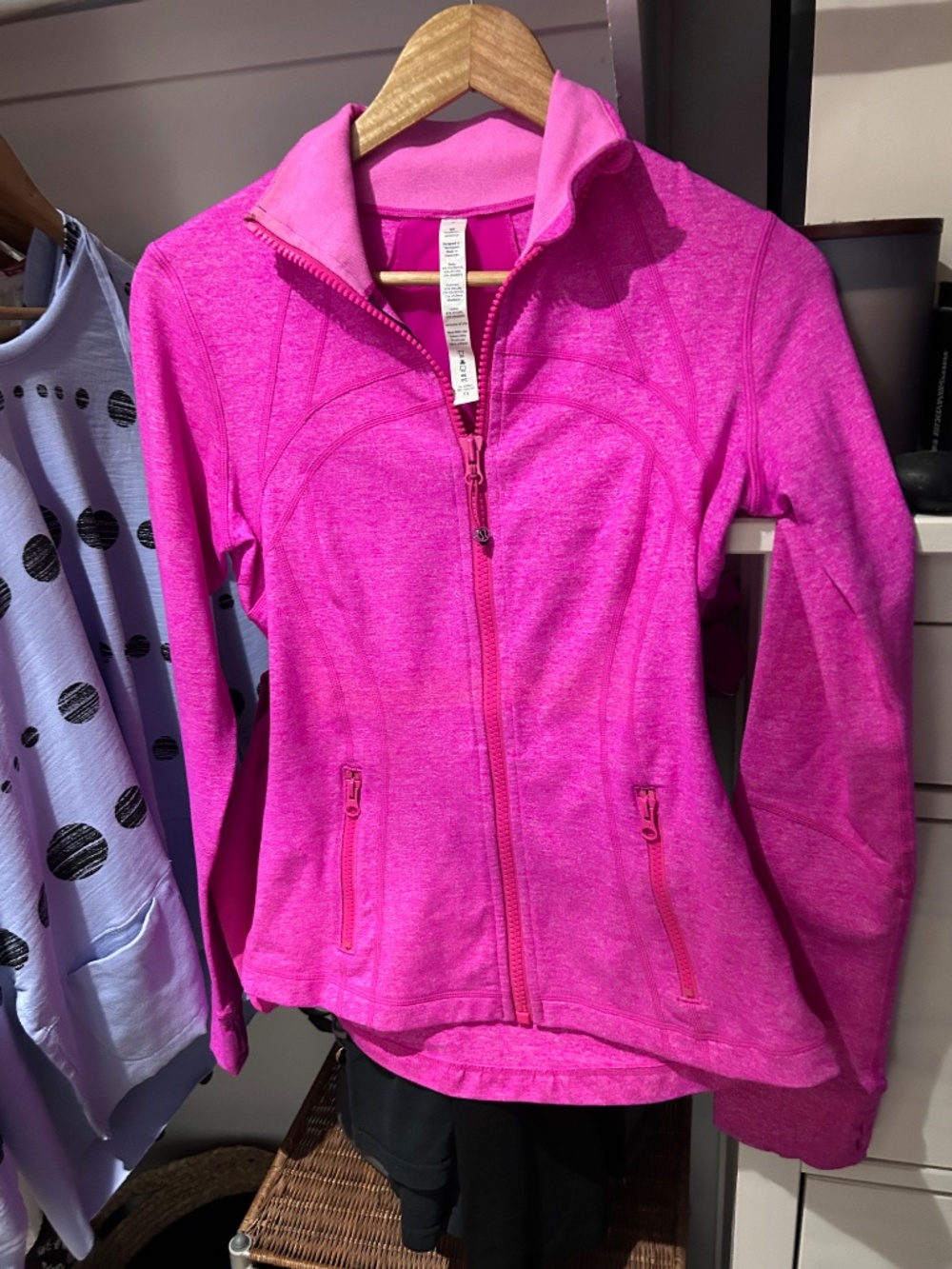 NWOT "Paris pink" Lululemon Define jacket 8